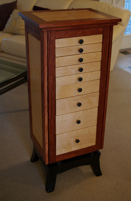 Wood Jewelry Armoire Plans