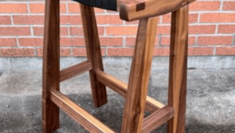 bar stool woodworking course