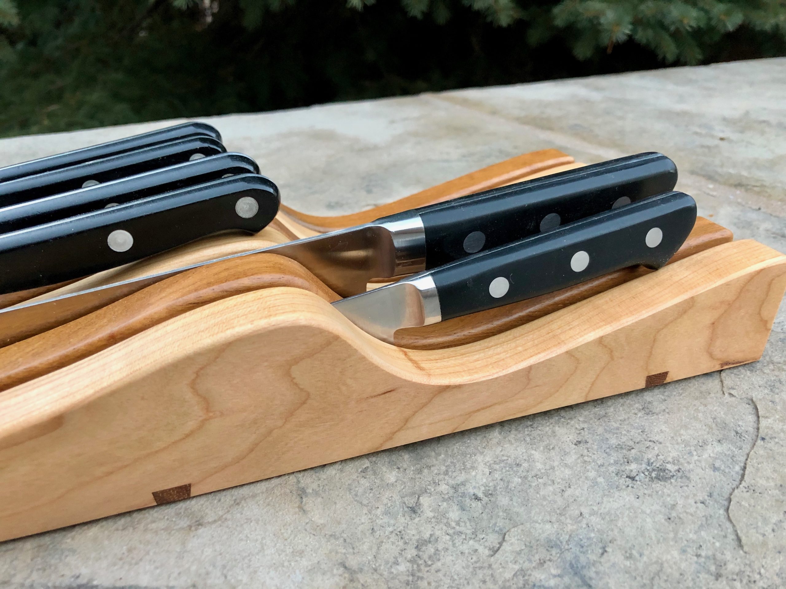 In-Drawer Knife Block - The Wood Whisperer