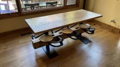 side view How to Build the Best Alternative to a Traditional Dining Table