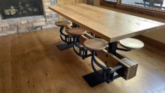angled view How to Build the Best Alternative to a Traditional Dining Table