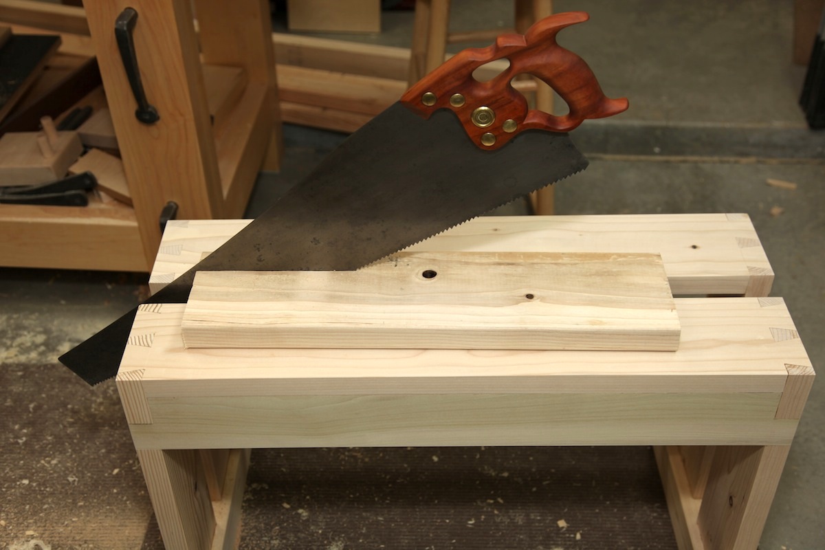 Brian s Improved Saw Bench - The Wood Whisperer
