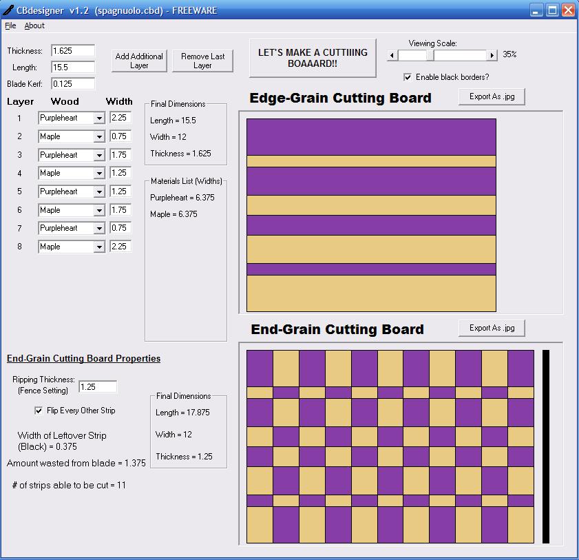 Cutting Board Design Software The Wood Whisperer