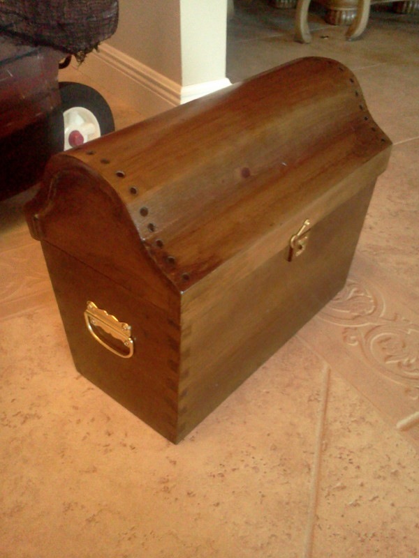 Pirate Treasure Chest The Wood Whisperer, Small Wooden Treasure Chest Plans
