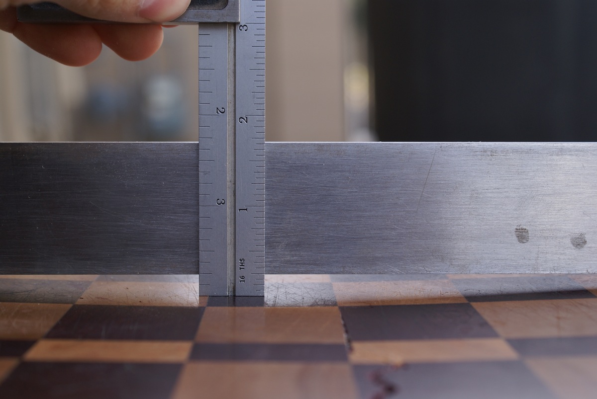 Stainless Steel Cutting Board Feet - 1.5