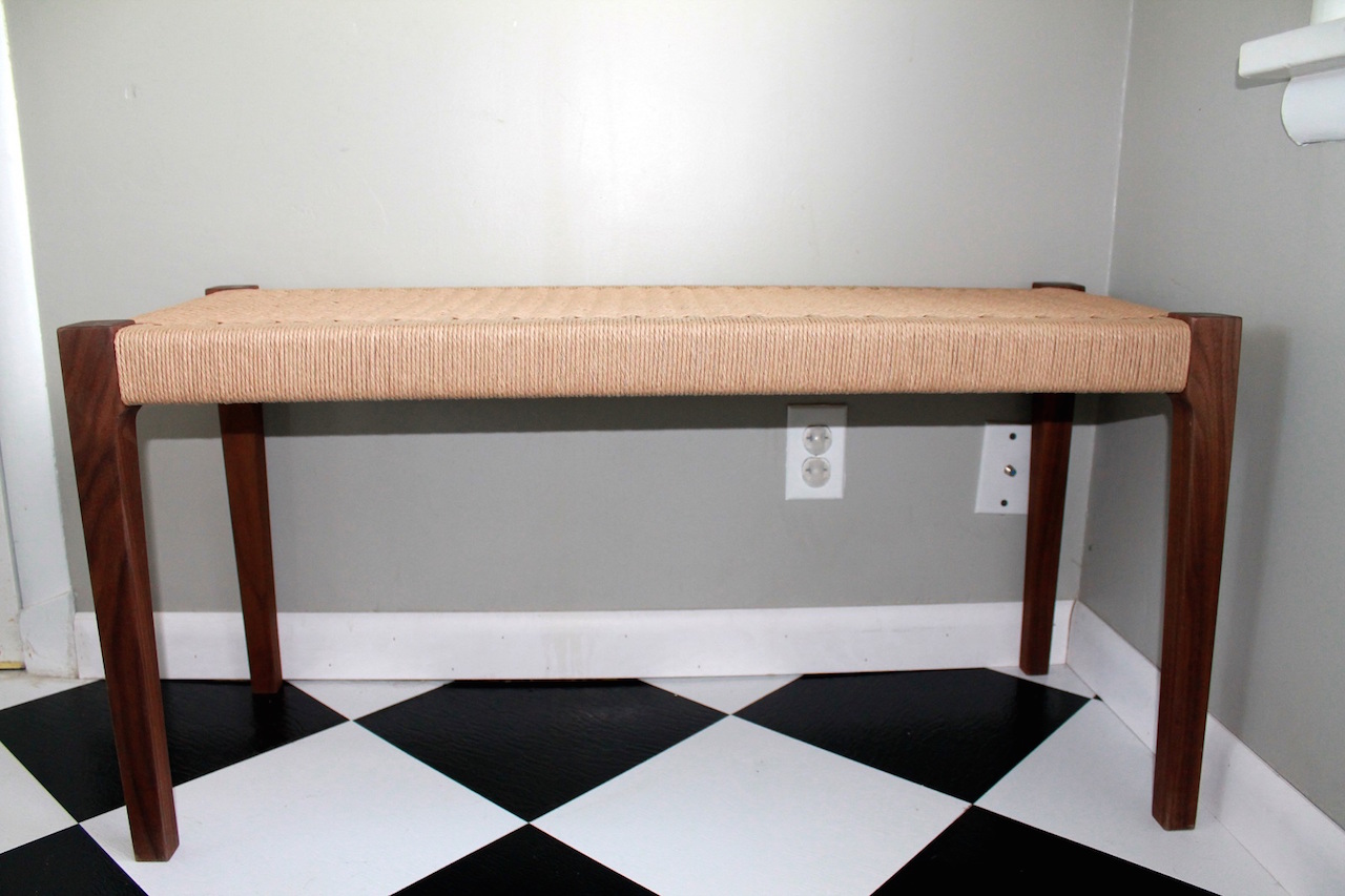 CORD101B24 Create a Danish Cord Bench with David Fleming – Southwest School  of Woodworking