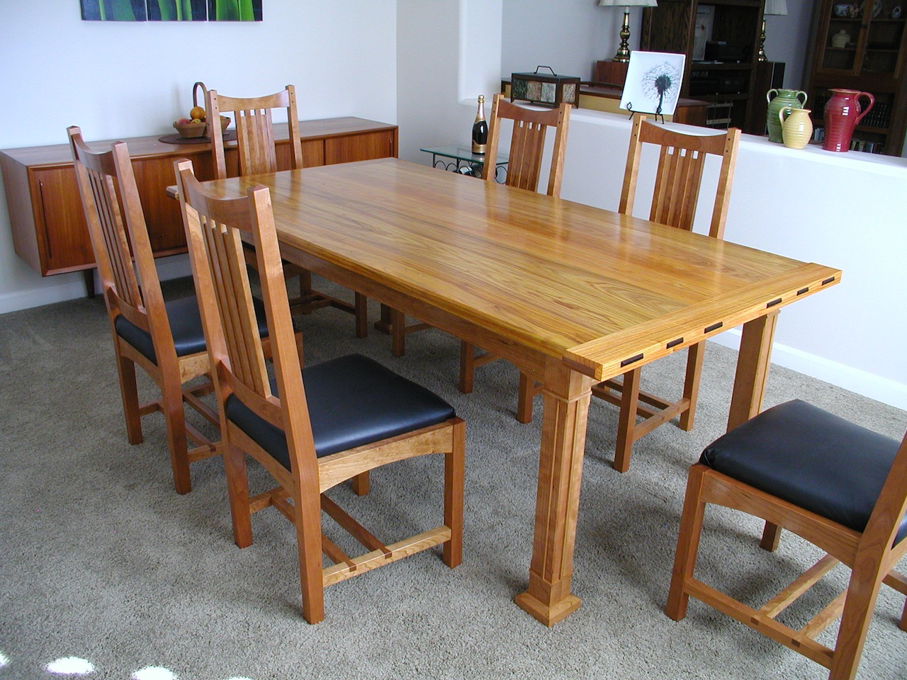 Arts & Crafts Dining Table by Berkeley Mills