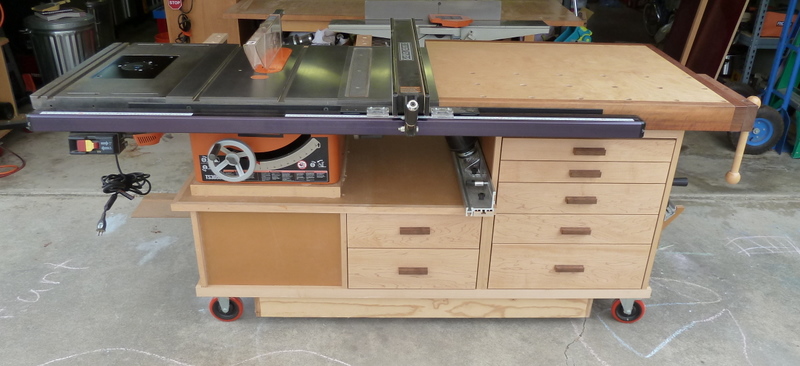 Phil S Tablesaw Work Station The Wood