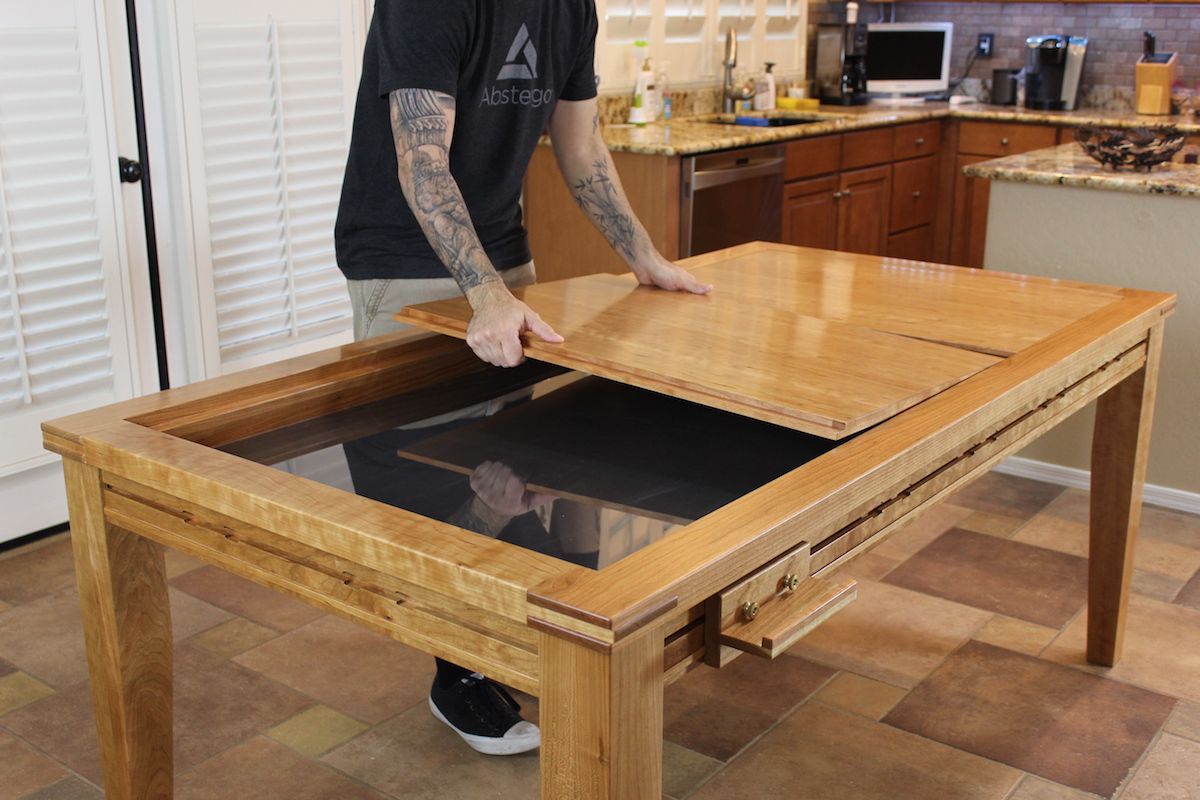 Gaming Dining Table - The Wood Whisperer