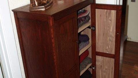 Dave's Sewing Cabinet - The Wood Whisperer